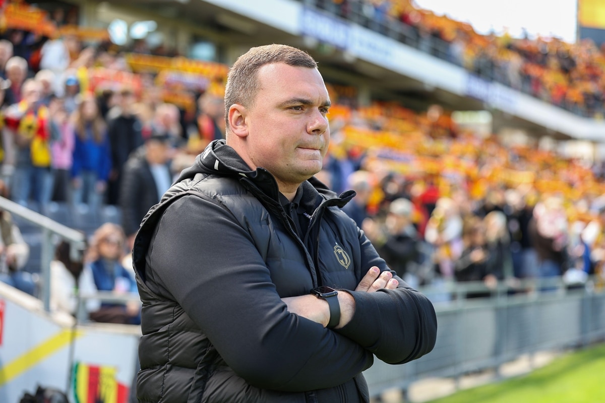 Adrian Siemieniec - trener Jagiellonii Białystok