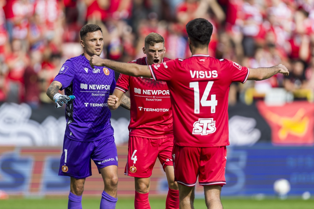 Piłkarze Widzewa Łódź