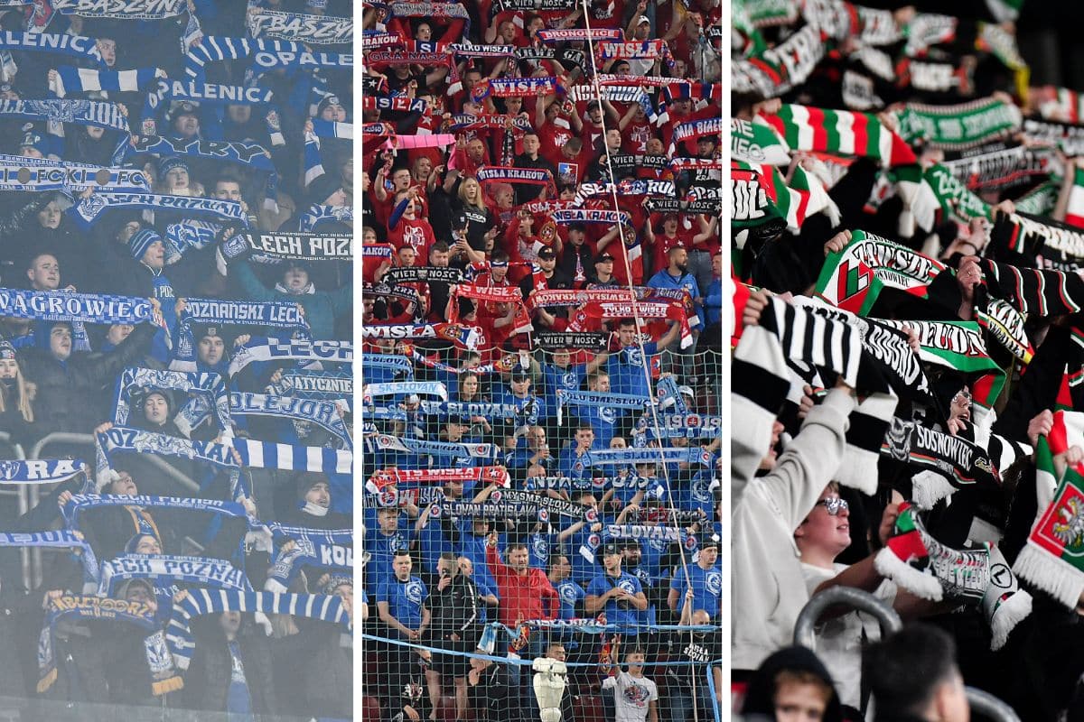 Lech Poznań, Wisła Kraków i Zagłębie Sosnowiec