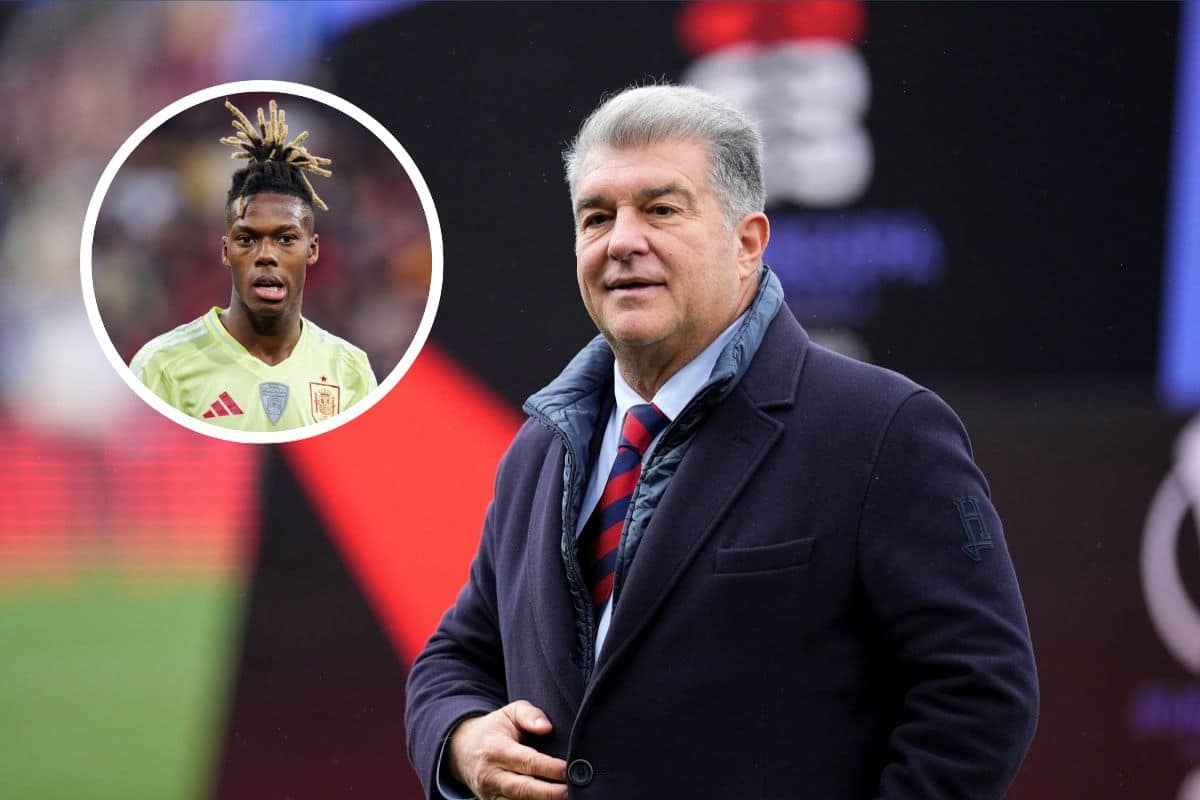 Joan Laporta i Nico Williams