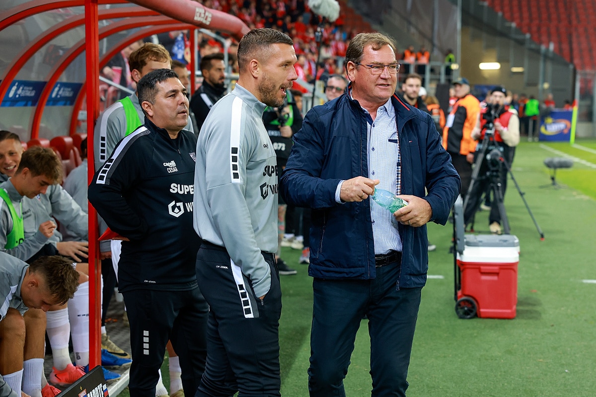 Lukas Podolski i Jan Urban