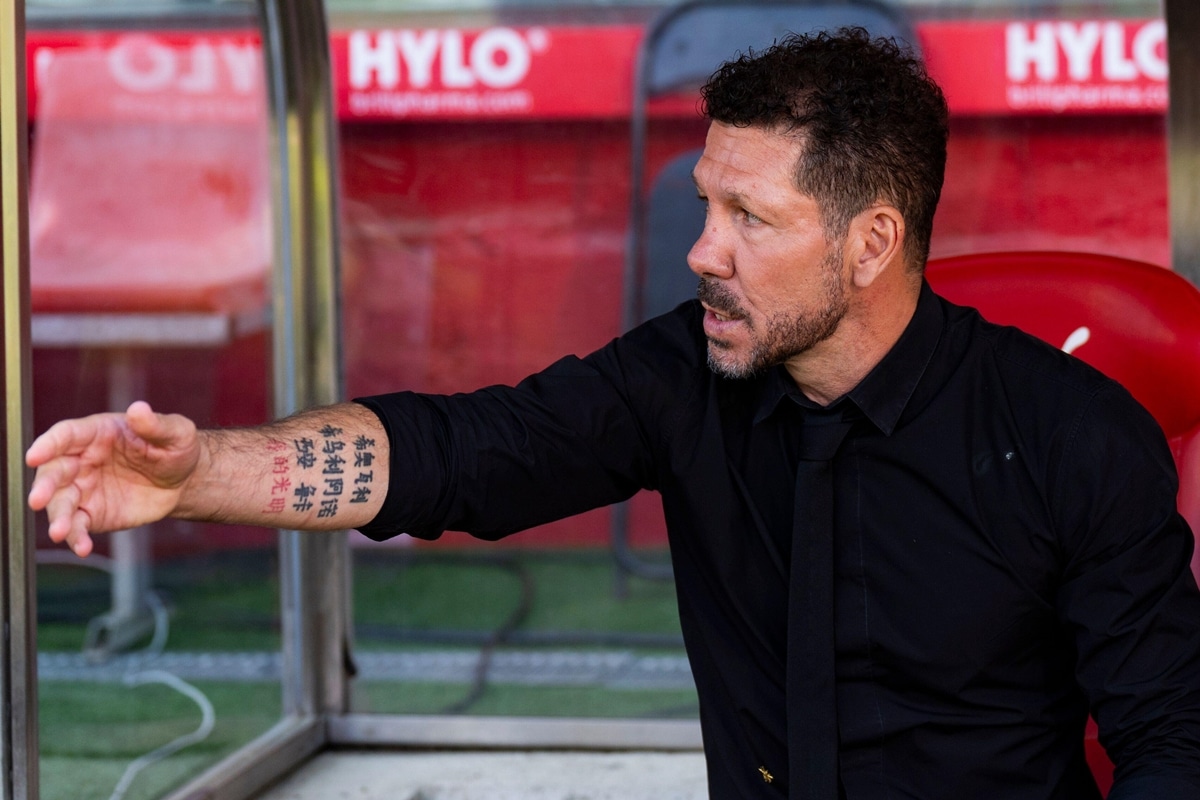 Diego Simeone - trener Atletico Madryt