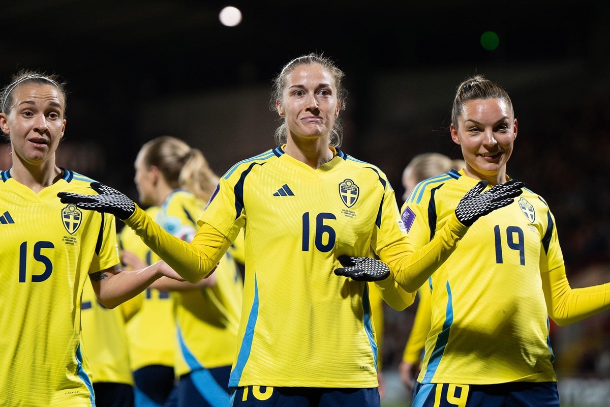 Reprezentantki Szwecji