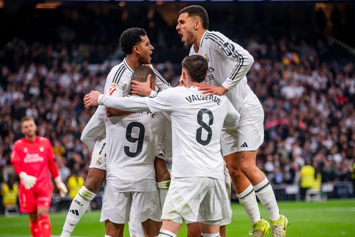 Rodrygo, Mbappe, Valverde i Ceballos