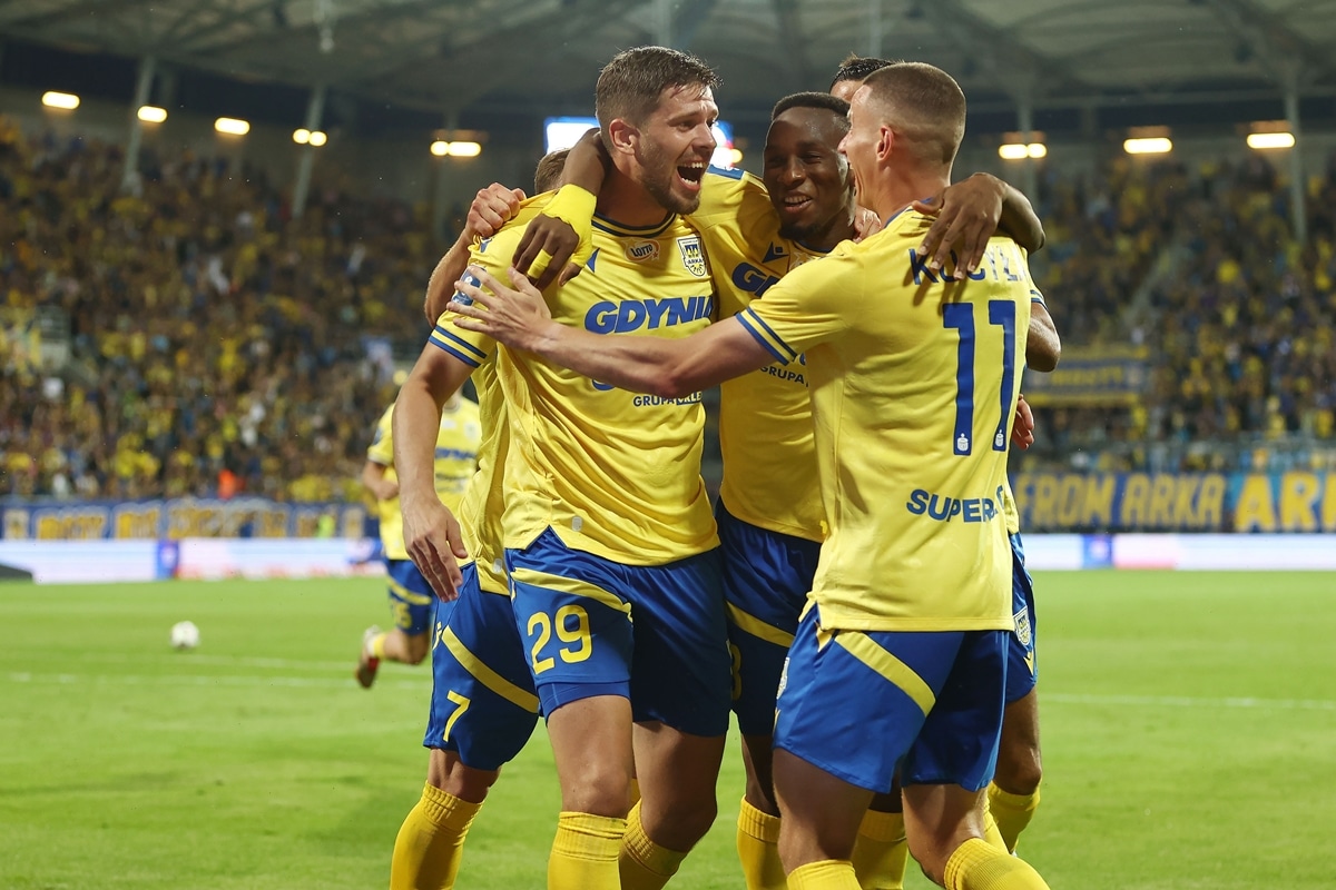 Piłkarze Arki Gdynia