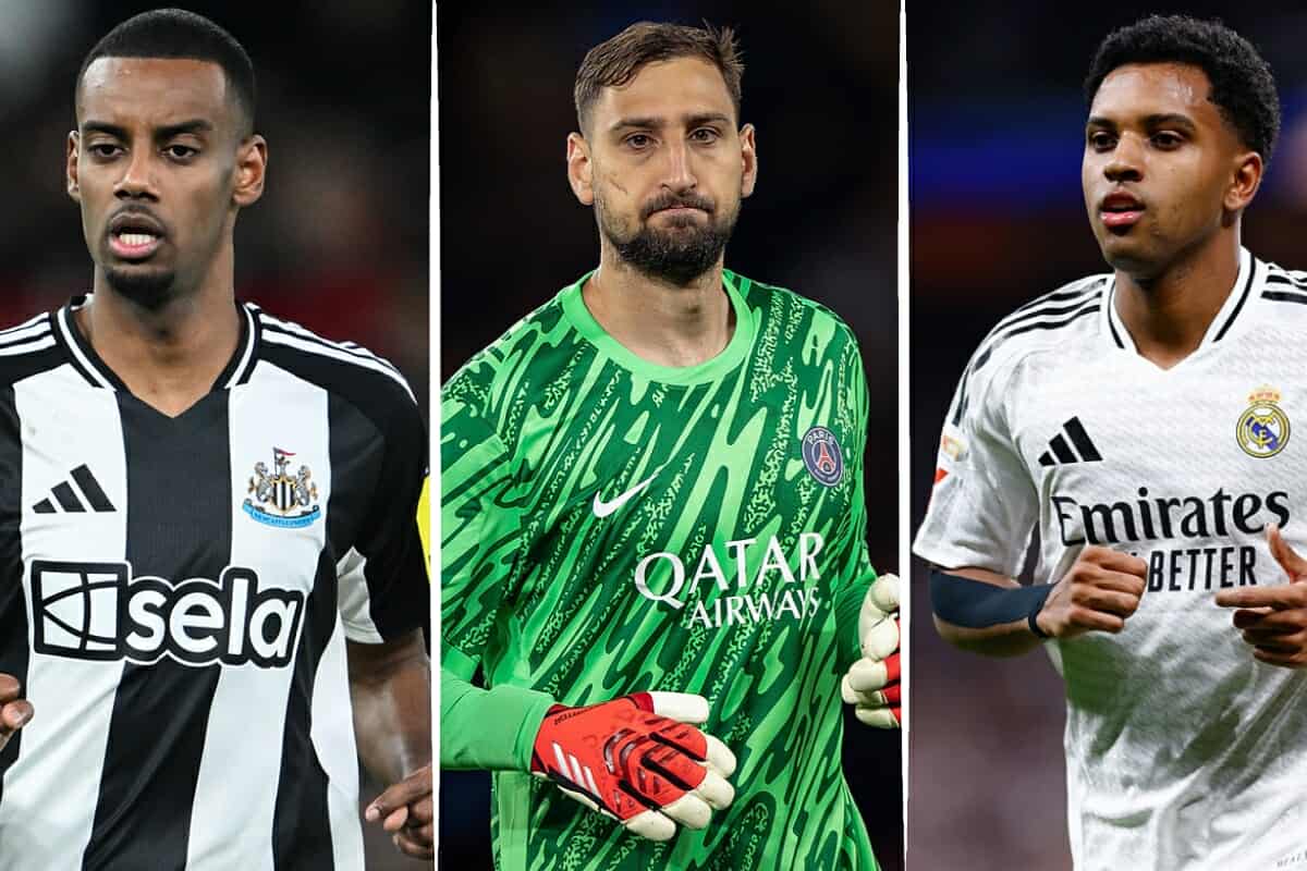 Alexander Isak/Gianluigi Donnarumma/Rodrygo