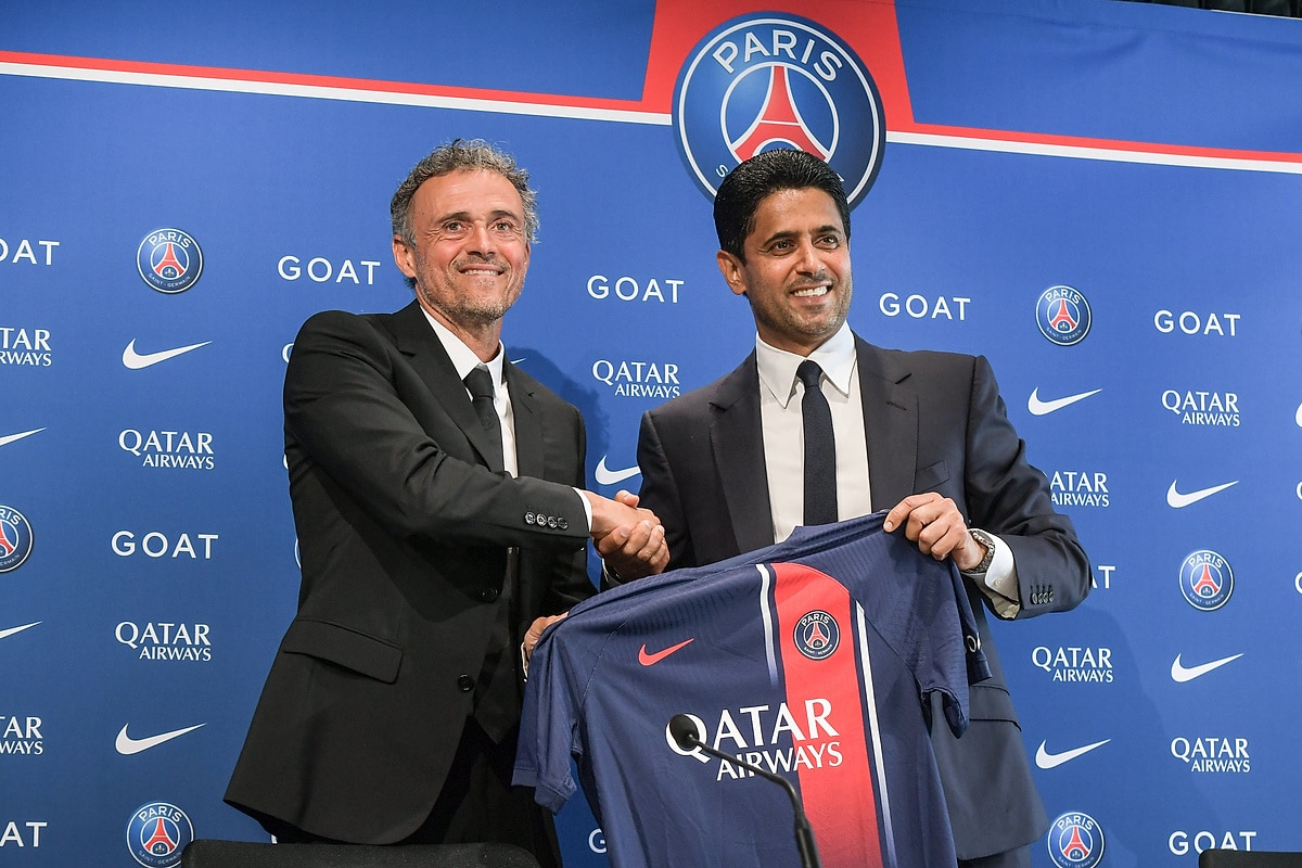 Luis Enrique i Nasser Al-Khelaifi