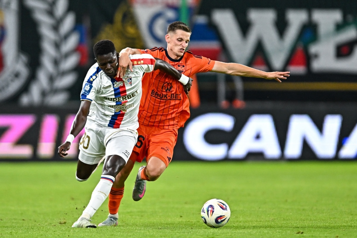 Ousmane Sow i Maciej Wolski