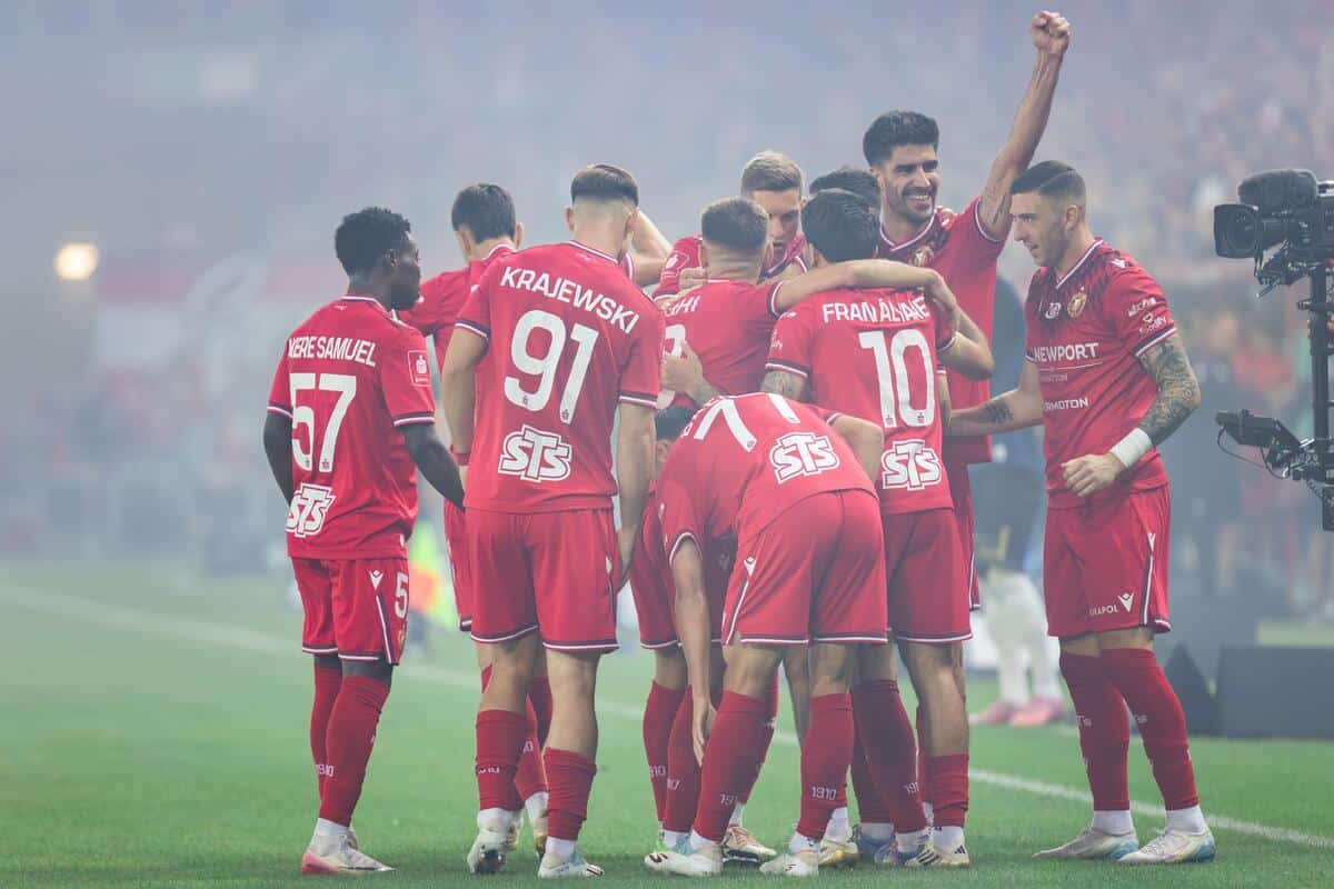 Piłkarze Widzew Łódź