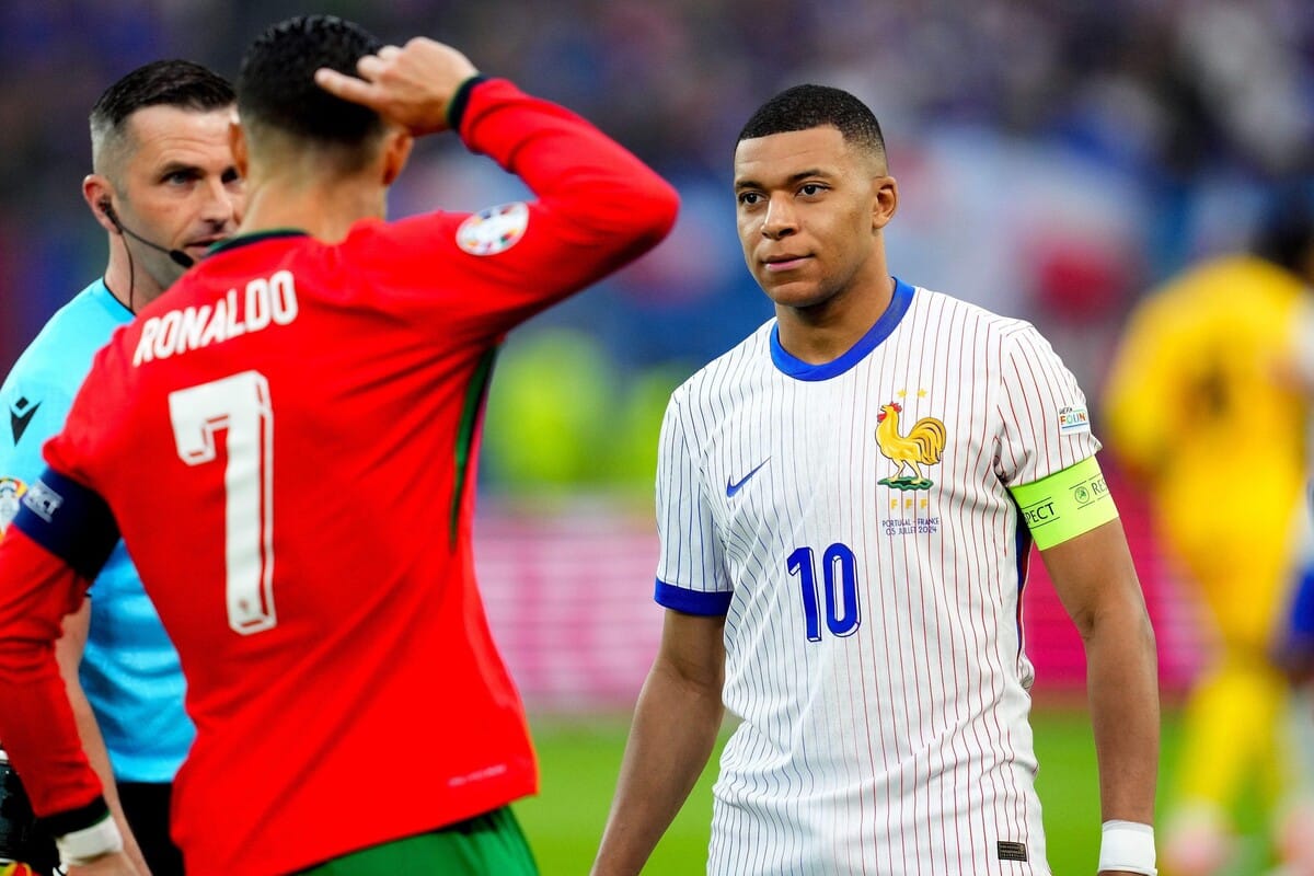 Cristiano Ronaldo i Kylian Mbappe