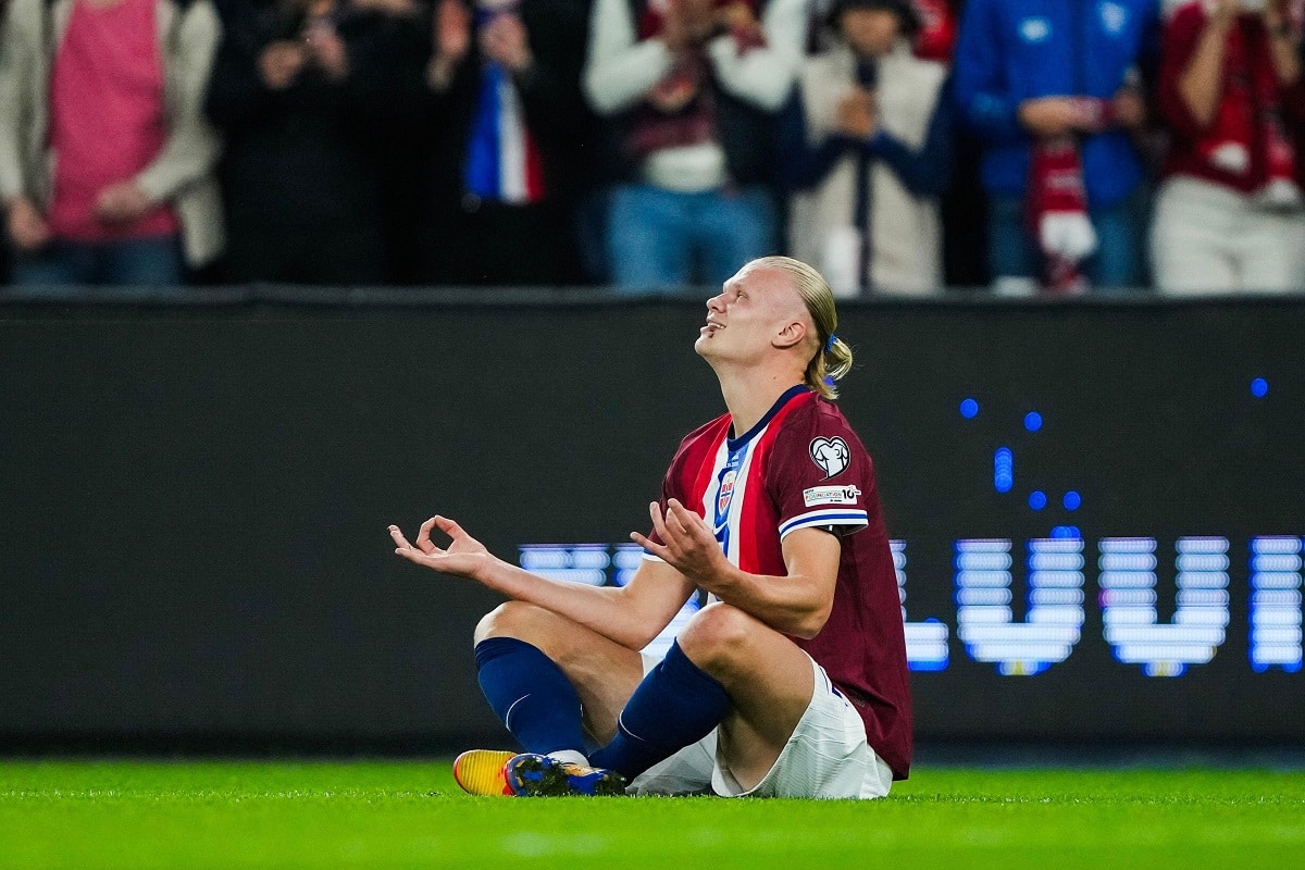 Erling Braut Haaland (Norwegia - Mołdawia)