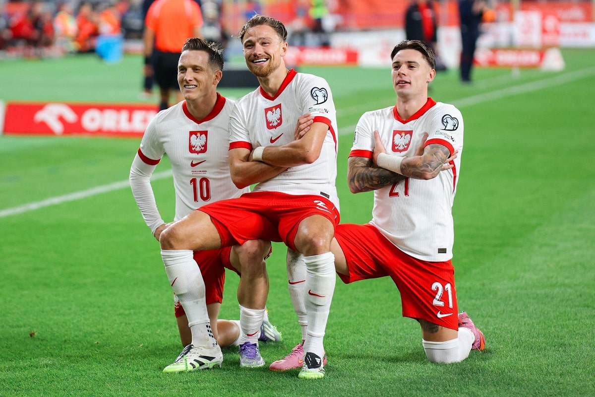 Piotr Zieliński, Matty Cash, Nicola Zalewski