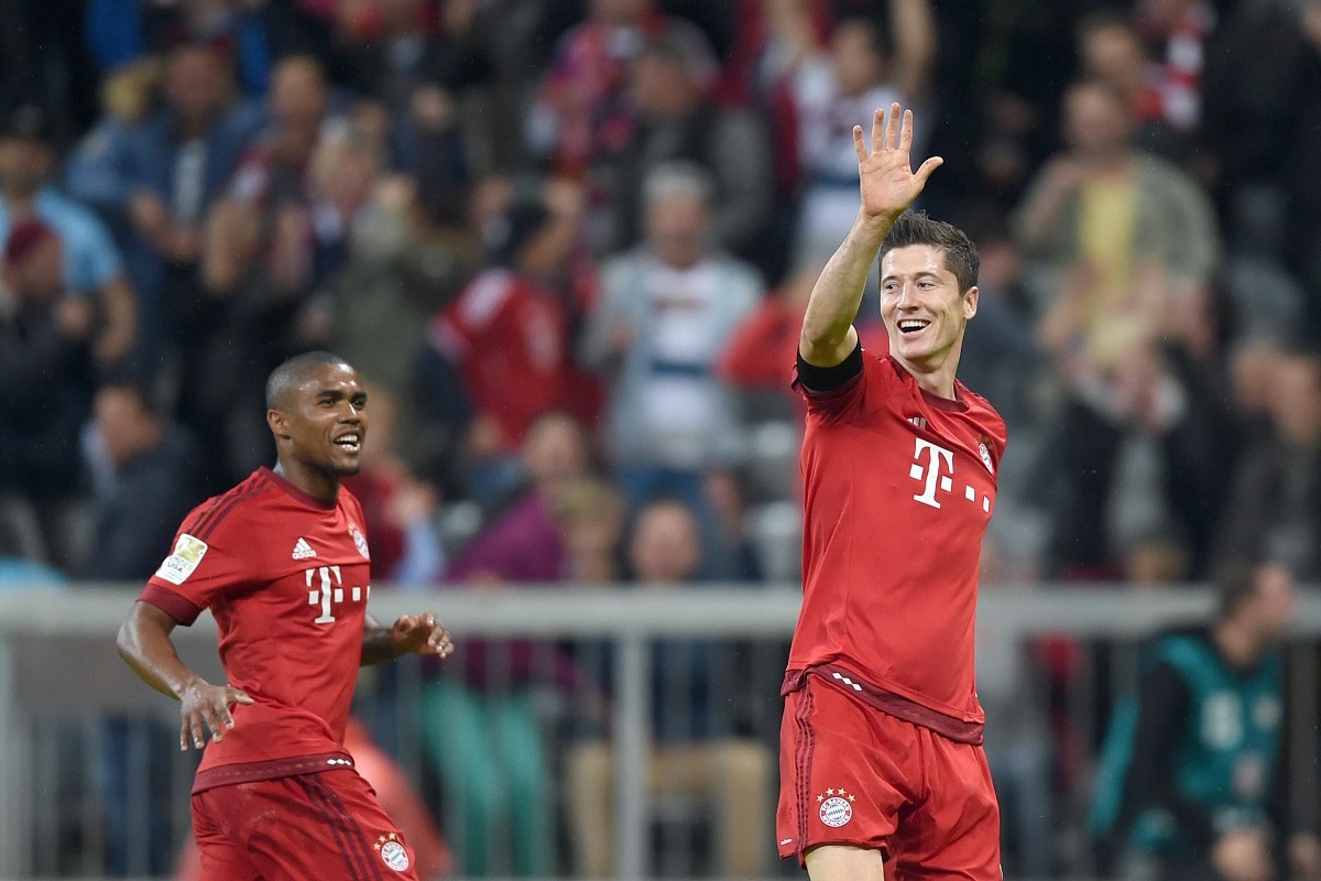 Robert Lewandowski (Bayern Monachium - VfL Wolfsburg)