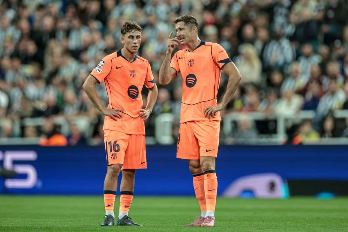 Robert Lewandowski, Fermin Lopez