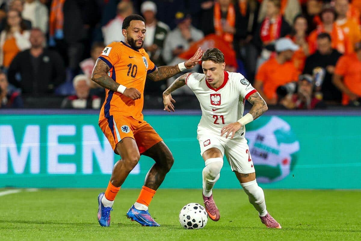 Memphis Depay i Nicola Zalewski