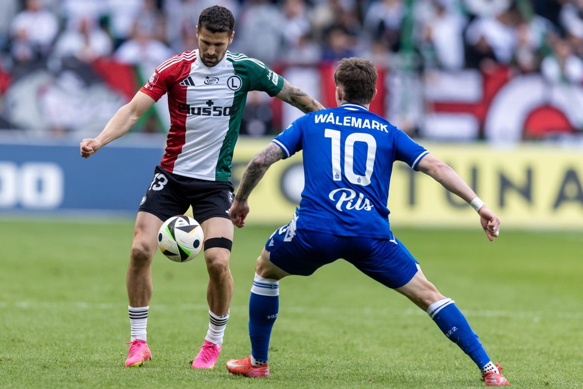 Paweł Wszołek oraz Patrik Walemark