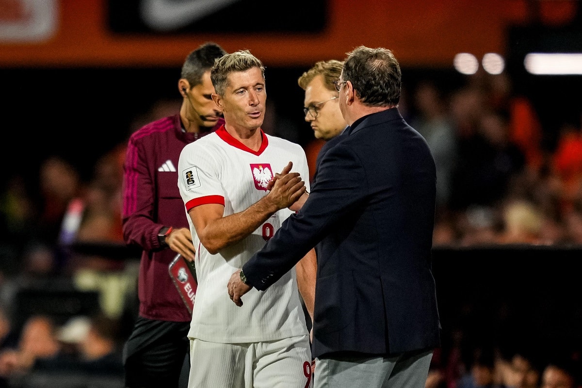 Robert Lewandowski i Jan Urban