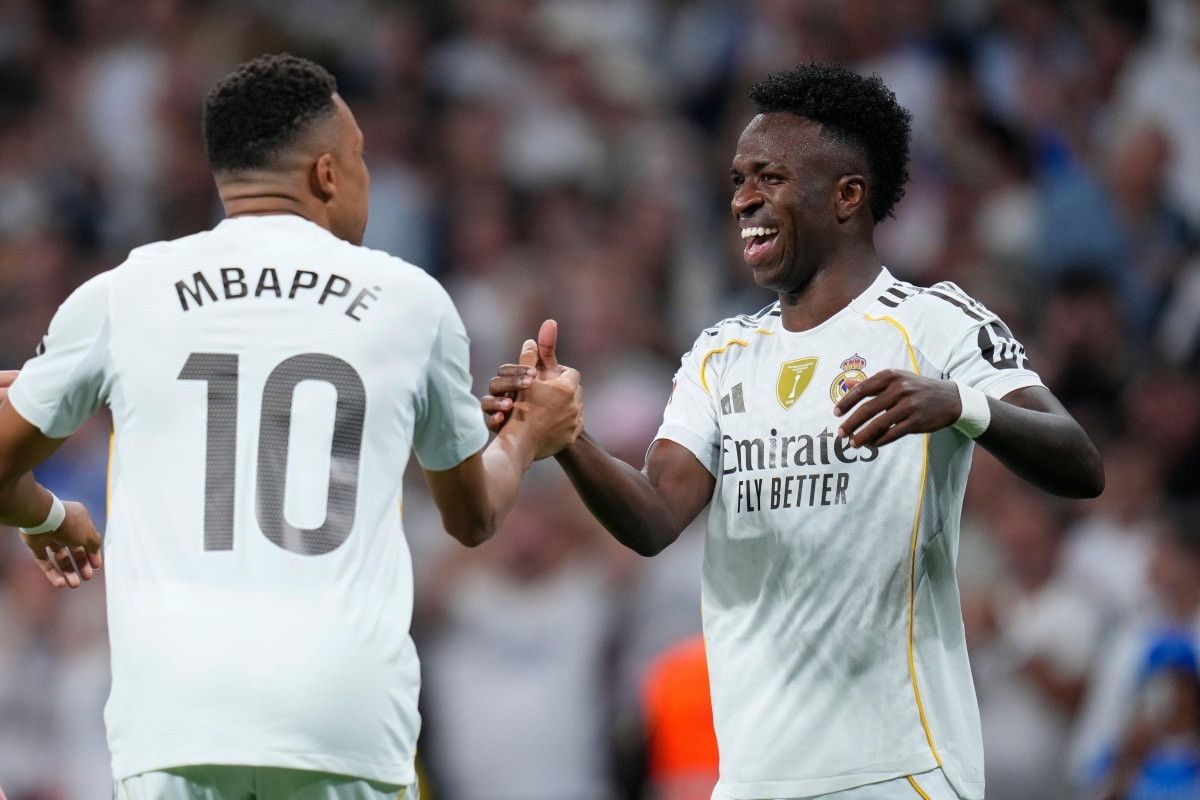 Kylian Mbappe i Vinicius Junior