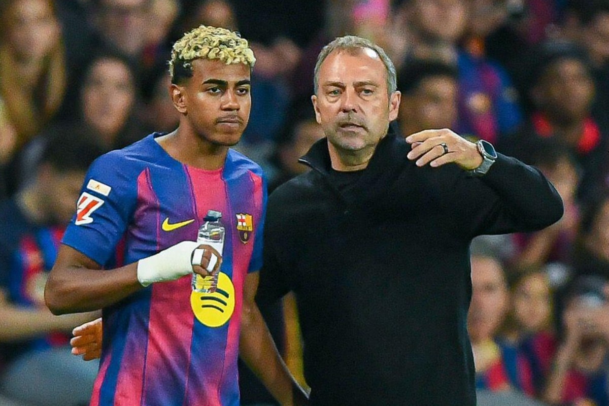 Lamine Yamal i Hansi Flick