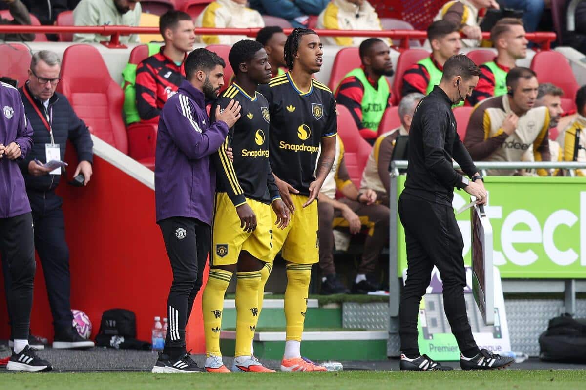 Kobbie Mainoo i Leny Yoro