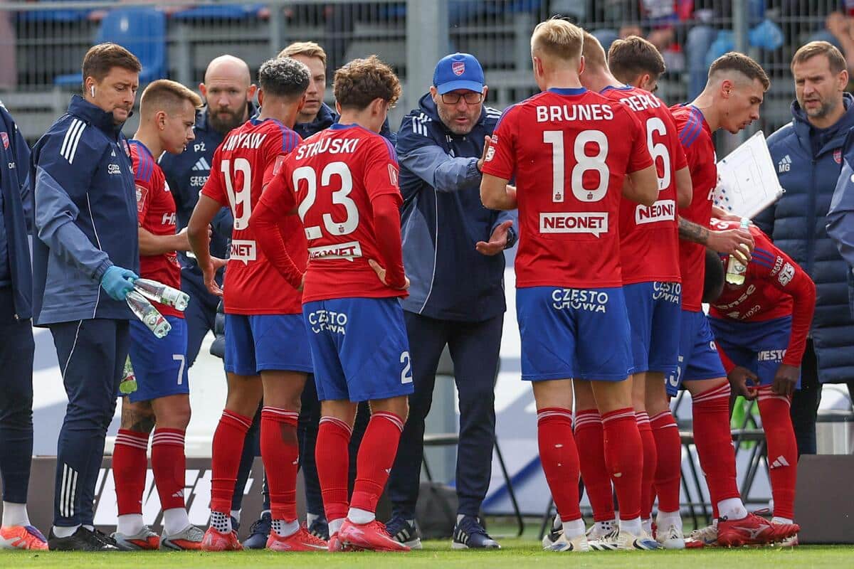 Piłkarze Rakowa Częstochowa