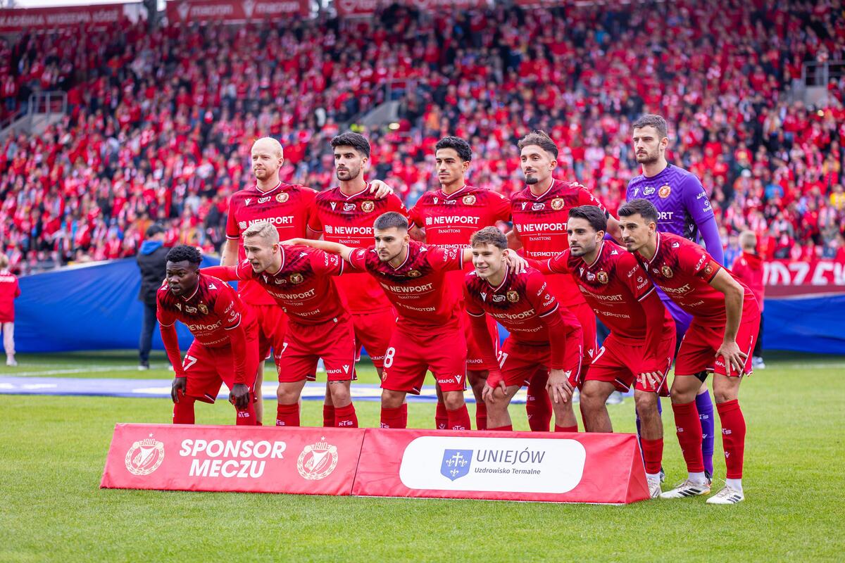 Piłkarze Widzewa Łódź